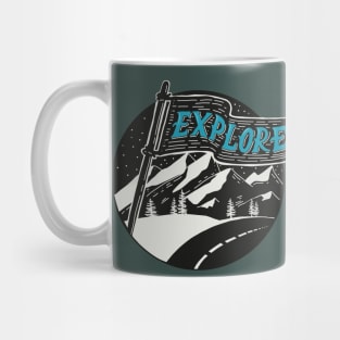 Explore The Roads Less Travelled Mug